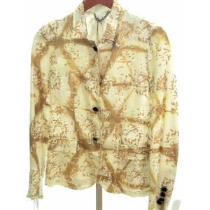 Imp of the Roses hand clamped Italy jacket 42 Eu